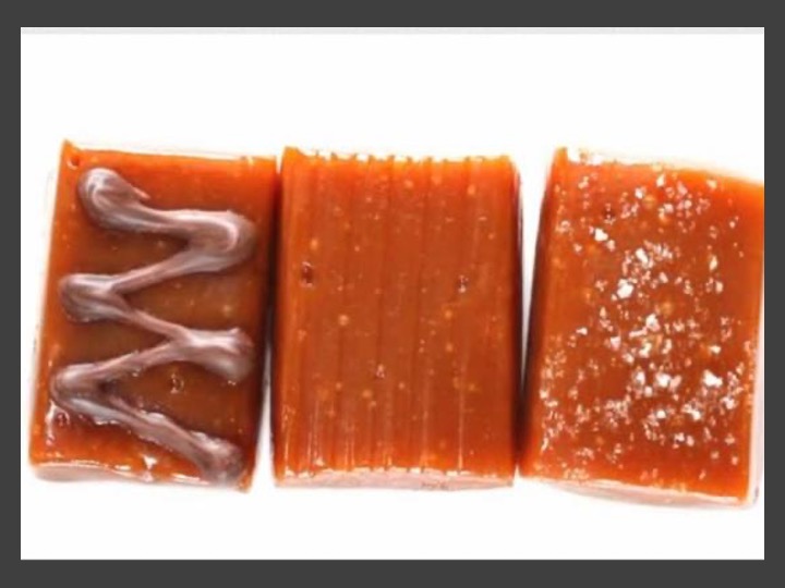 salted caramels