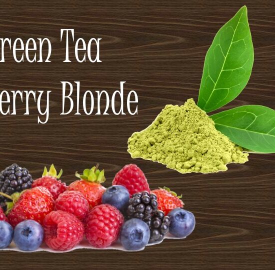 Green tea berry blonde ale
