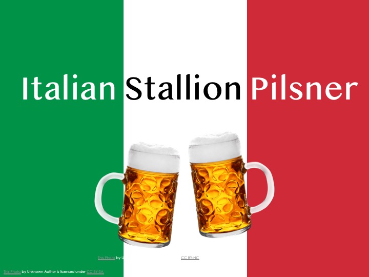 Italian Stallion Pilsner