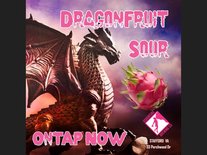 Dragonfruit sour